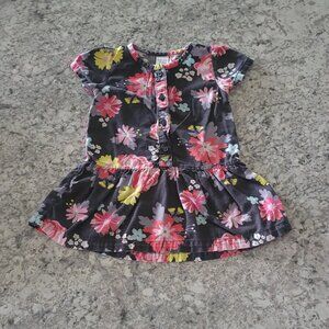 Carter's Just One You Multi Color Floral Dress Size 9 Months